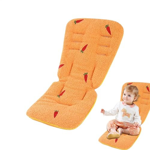 Babykudde, bilsäte, barnvagnsinsats, stoppning för småbarn, lammull, mjuk barnvagnsinsats, babystolskudde, stoppning, lammull, småbarn, barnvagnsinlägg för barn, baby