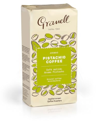 Cafés Granell 1940 · Café Aroma Pistacho 250g. Café Molido Arábica.