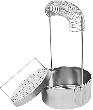 Holibanna Painting Brush Washer for Oil and Watercolor Paints Lightweight and Portable Cleaning Tool Removable Screen for Artists Schools and Home Use