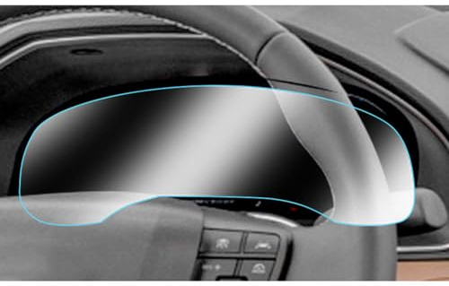 Ydxlcsyy Protector de Pantalla para salpicadero,Lámina Resistente a los Rayos UV para salpicadero,Accesorios para salpicadero,para 7-Inch TPU Toyota Avalon 2024