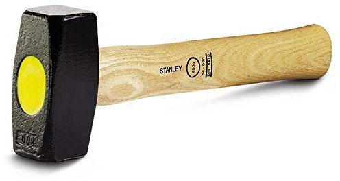 Stanley 1 – 54 – 052 Sledge Hammer Black, Wood Hammer – Hammers (Sledge Hammer, Black, Wood, 1,25 Kg)
