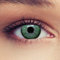 DESIGNLENSES, 2 Grüne Kontaktlinsen mit Stärke natürlich wirkende farbige Drei Monatslinsen + Gratis Behälter -3,75 Natural Green