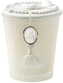 Mathilde M. : Coffret Bougie Parfumée Les Intemporels - Parfum d'Ambiance (Fleur de Coton)