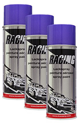 3X KWASNY 288 113 Auto-K Racing Lackspray lila metallic 400ml