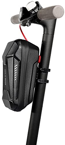 Reyzauyr E Scooter Zubehör, E Scooter Tasche, Roller Tasche Front Tube Bag Groß Lenkertasche Wasserfest, Vordertasche für Elektroroller Xiaomi MI Mijia M365/M365 Pro/Sedway ES/Ninebot/Faltrad Eva