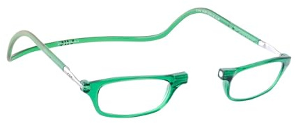 CliC Eyewear - Lesebrille - Mit flexiblen Magneten - Original CLASSIC - Lesebrille für Damen und Herren (3.5, Grün)