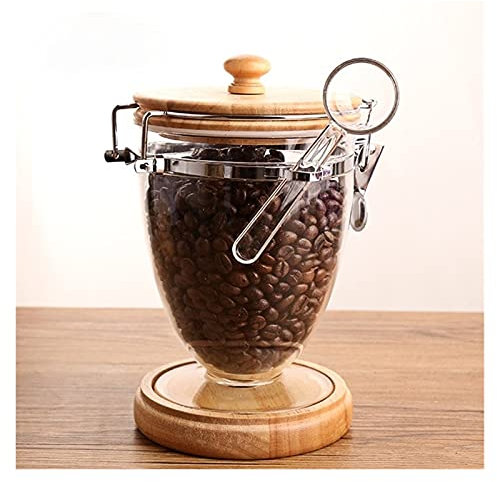 caihuashopping Coffee Canister Coffee Sealed Jar Coffee Cans Home Storage Organizer Container Candy Tank Food Jar Storage Caddies Tea Can Coffee Containers (Size : 1150ML)