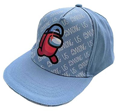 Fashion UK Among Us Basecap Cap Kappe Baseball (as3, Numeric, Numeric_54, hellblau)