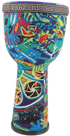 ifundom Afrikanische Djembe Handtrommel Handbemalt Tragbares Percussion-instrument Für Erwachsene Für Feierlichkeiten Bühnenaufführungen Und Konzerte