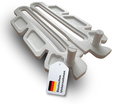 LADSPRINT® Kippscheren Set passend für Kellerfenster MEA Mealon 41A 290 41A 291 | Inkl. 2 Ersatzpins | Hochwertiges PETG | Robust und langlebig | Made in Germany