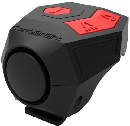iFutniew Campanello elettronico per bicicletta ricaricabile USB per manubrio della bicicletta campanello di allarme 120db forte corno antifurto scooter facile da installare
