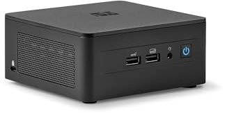 ASUS NUC 13 Pro Tall Barebone mit Intel 13. Generation Core i7-1360P, bis zu 64 GB DDR4 RAM, Triple Storage Design, Thunderbolt™ 4, Wi-Fi 6E und Bluetooth 5.3, inklusive VESA-Halterung
