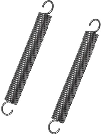 2 Stücke Spannfeder Zugfeder Mit Haken 160mm, Durchmesser 2,0mm, 16mm Außendurchmesser