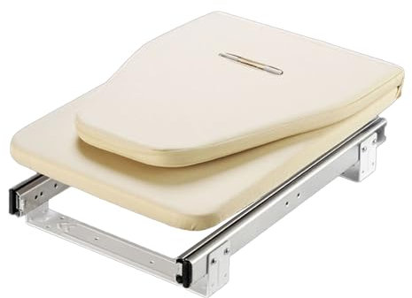 ZFUCMAYL ASSE da Stiro Estraibile,ASSE da Stiro Fissata al Muro con Copertura in Tessuto Rimovibile,ASSE da Stiro Retrattile con Rotazione di 180°, for Appartamento Domestico E Piccoli Spazi(Color 2)