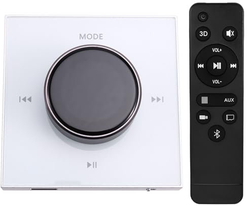 Qerwsdty 86 Hi-Fi Professional Smart Parete Stereo Musica di Sfondo Controller Bluetooth Mini amplificatore da incasso
