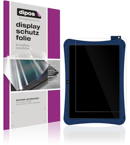 dipos 2x Displayschutzfolie klar für WeTapble Kids Tablet 7 Zoll | Passt perfekt, Ultra-Dünn, kratzfest, blasenfrei, Case-Friendly, hüllenfreundlich, Fingerprint-kompatibel, selbstklebend