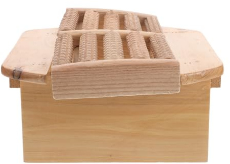 HONITANO Bathroom Footstool and Footrest Stool 26cm Height Non-slip Shower Footrest for Bath, Sauna, and Toilet Use with 40cm Diameter, Suitable for Elderly and Disabled Users