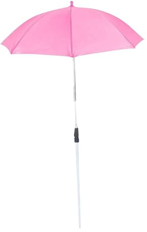perfk Pflanzen Regenschirm Sonnenschutz Schattenabdeckung, für Gartenbetten Sonnenschutz Accessoires Garten Regenschirm für, Rosa Regenschirm