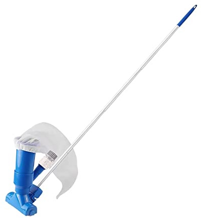 ZGJIAJU Pool Hoover Pool Vacuum Cleaner Kit Portable Pool Fountain Vacuum Jet Cleaner Pool Pond Fountain Cleaning Tools With Mesh Bags