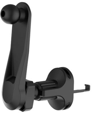 Supporto per telefono con presa d'aria per auto, prolunga da 17 mm, con testa a sfera, adattatore per asta di estensione, braccio di estensione per braccio di estensione forte gancio di stabilità
