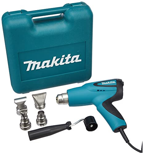 Makita HG650CKIT Heißluftgebläse HG651CK im Koffer Heißluftgebläse Kit 2.000 W