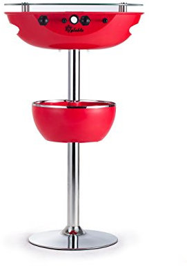 Sweety Toys 6649 ICY Table Multifunktionstisch: Bartisch-Kühlbox-Tischkicker ROT