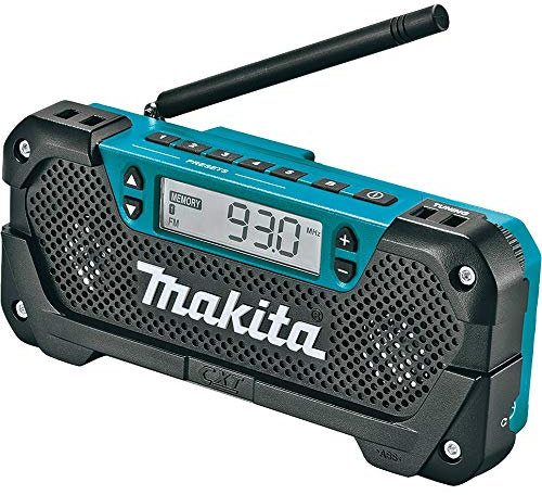 Makita RM02 12 V Max CXT Lithium-ION Radio de Chantier compacte sans Fil, Outil Uniquement