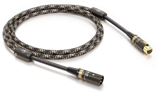 VIABLUE NF-S2 Silver Digital XLR-Kabel * High-End Digitalkabel * 2-Fach Abschirmung, versilbert * OFC Litzen * T6s XLR-Stecker * Ferritfilter * 1 Stück * 500 cm * 5.0 m