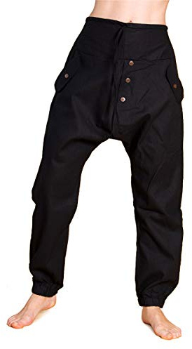 PANASIAM Yogipants 03, cotton, black XL