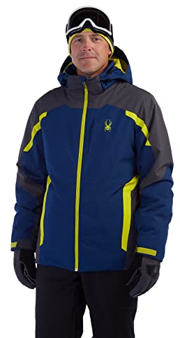 Spyder Herren Guardian Skijacke, Medium Blue, XL EU