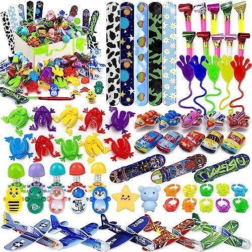XIPEGPA 70PCS Party Favors Toy Assortment for Classroom Rewards Bulk Toys Birthday Party Toys Goodie Bag Filler Treasure Box Gifts for Boys and Girls