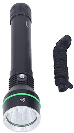 Fdit Hyuduo Tauchbretter Tauchlicht LED-Modi Tiefsee-Taschenlampe mit Höhlenschnorchellicht Unterwasser Ipx8
