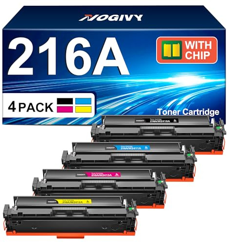 216A Toner Kompatibel für HP 216A für HP Color LaserJet Pro MFP M183fw | Kompatibel für HP Color LaserJet Pro MFP M183fw M182n M182nw M155a M155nw W2410A W2411A W2412A W2413A (4-Pack)