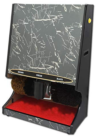 KJZQXYX Cireuse de Chaussures Domestique Verticale, cireuse de Chaussures Automatique, cireuse de Chaussures à Induction adaptée aux hôtels, centres commerciaux (C)