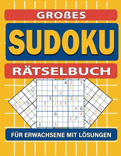 Großes Sudoku-Rätselbuch für Erwachsene