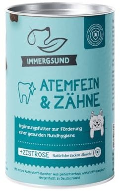 Funktions-Leckerli - Hund Zahnpflege Snacks 240g Atemfein & Zähne - Trainingssnacks für gesunde Zähne & Zahnfleisch - Hunde Zahnpflege zur Reduzierung von Mundgeruch + Aktivstoff-Booster
