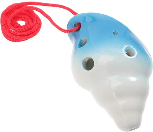 JOINPAYA Okarina Muschelform Tragbare Blasinstrument Für Anfänger Gute Klangqualität Feine Verarbeitung