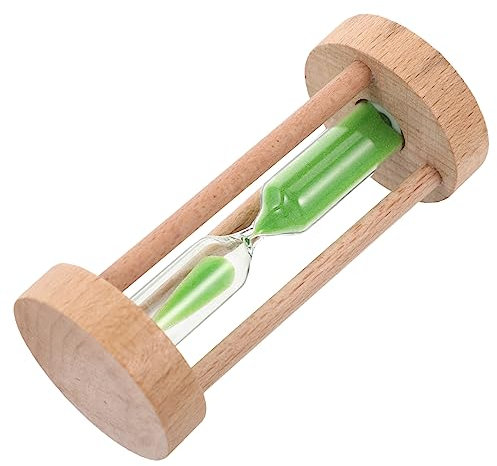 Alipis Wooden Sandglass Hourglass Timer Boys and Girls Sand Timer Countdown for Autism Home Office Decor