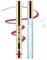 KISSIO Lip Liner Stain, Peel Off Liner and Care Oil, Transfer Proof, Long Lasting Waterproof Tint, Matte Finish Combo, 03 Coral Red