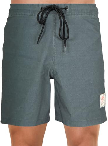 Athena Traveler Denim,Bermudashorts, herrbad, Kolgrå, XXL