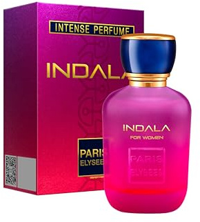 PARIS ELYSEES - Indala - Eau de Toilette femme - Florale - Notes de Fleur d'oranger & Bergamote - Vaporisateur parfum 100ml - Flacon de voyage rechargeable 5ml inclus