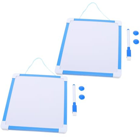 OSALADI 2sätze Magnetische Mädchen Whiteboards Abwischbare Maltafel Für Schul Und Lernzwecke Für Zuhause Klassenzimmer Und Mit Stiften Und Magneten