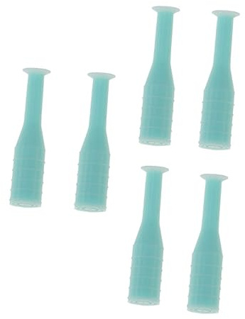 BAZEITFLOW 8 piezas Herramientas para Lentes de Contacto Ventosa Succión Práctico y Sanitario para Poner y Quitar Lentillas Verde sin Estuche