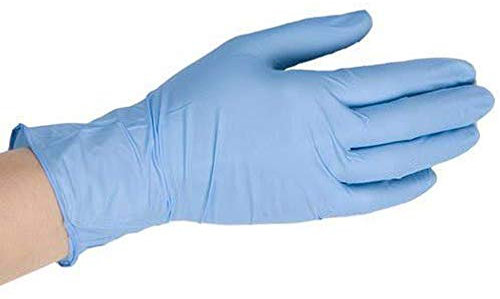 Blue Vinyl Gloves - Small - Box of 100