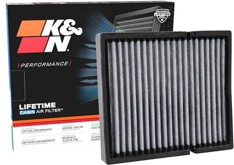 K&N Premium Cabin Air Filter: High Performance, Washable, Clean Airflow to your Cabin: Designed For Select 2015-2020 Toyota/Subaru/Lexus/Mazda Vehicle Models, VF2054