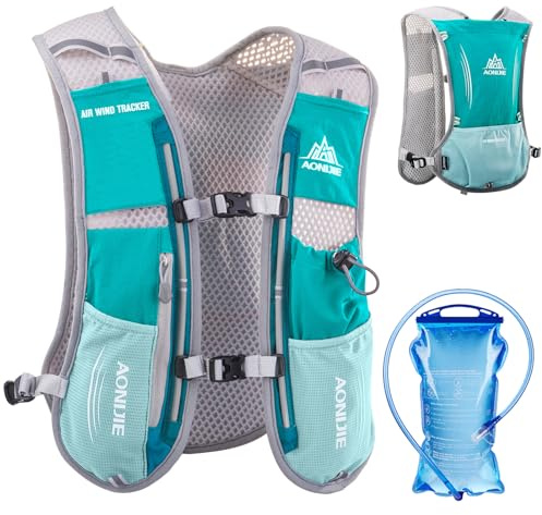 Azarxis Trinkrucksack 5L / 5.5L, Ultraleichter Laufrucksack, Trailrunning Rucksack, Hydrationspack für Laufen, Joggen, Wandern, Marathon