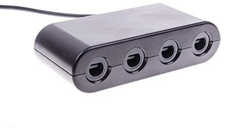 SUBSONIC Switch und Wii Adapter für 4 Game Cube Controller [