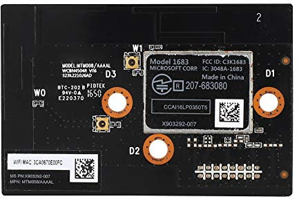 Wireless Network Card,Wireless WIFI Antenna Module Board Network Card Accessory for Xbox One S Game Machine,Anti-corrosion and Wear Out and Anti-aging Durable