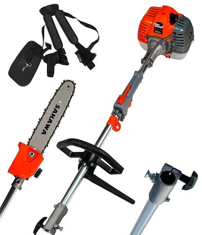 SAKAWA Podadora Convertible de Altura 3 Metros 25cc
