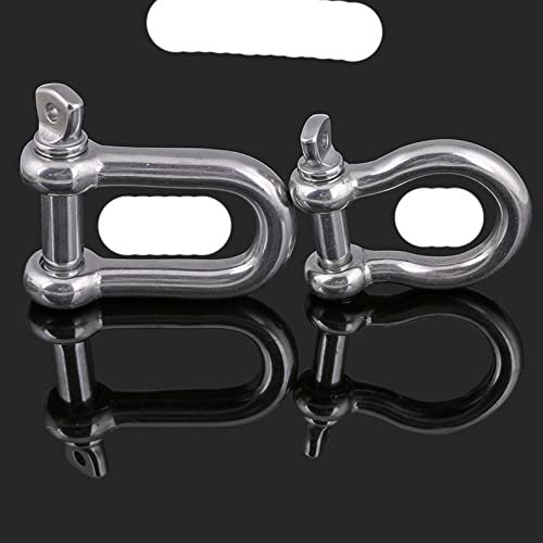 304 Edelstahl-Schäkel im japanischen Stil D-Typ-Schäkel-Wiederverwendungsschäkel 1PCS-M10